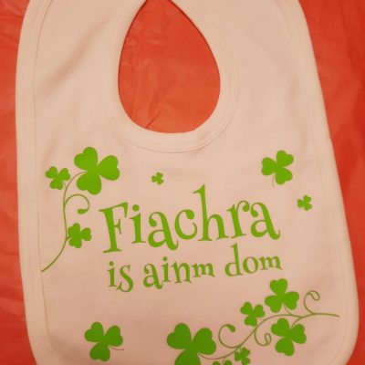 Personalised St Patricks Day Bib