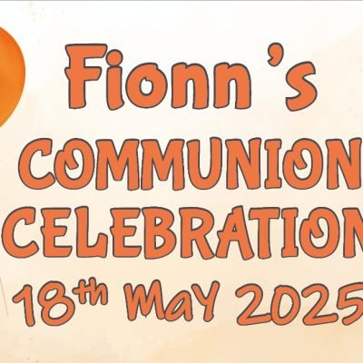 Personalised Banner (Communion Banner v6)